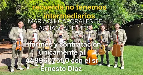 MARIACHI CAPORALES DE AGUASCALIENTES, negocios en Aguascalientes, Aguascalientes