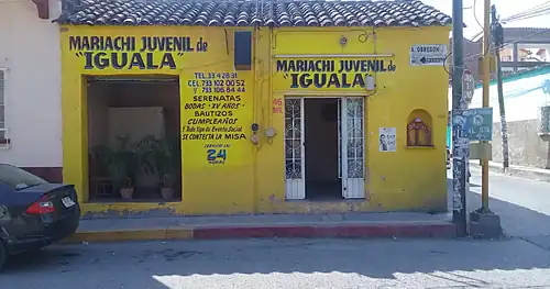 Mariachi Juvenil Iguala, negocios en Iguala, Guerrero